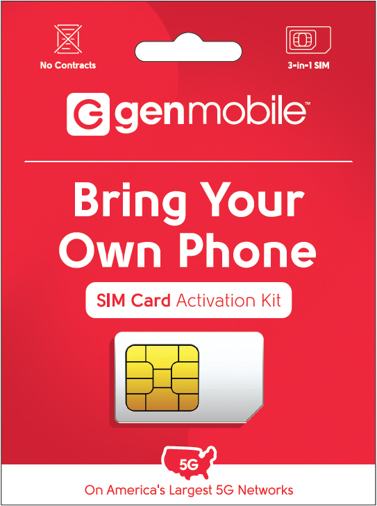 Bring Your Own Phone - For Activation on our GSM Network