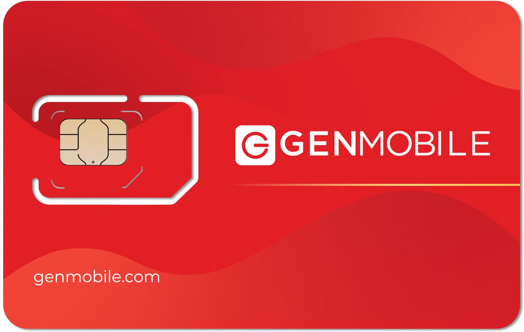 Bring Your Own Phone SIM Card - For Sprint, Boost, & Virgin Mobile phones (no plan)