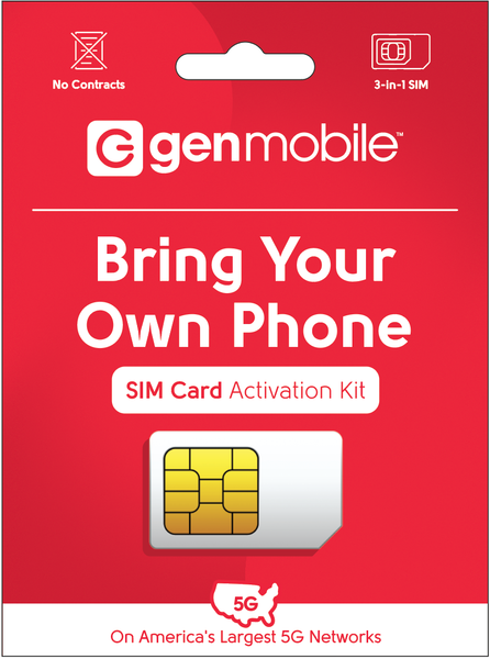 Gen Mobile 1 Month Plan